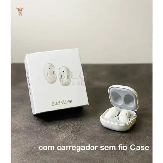 sam·sung Buds Live R180 Fones De Ouvido Sem Fio bluetooth TWS Com Microfone + Estojo Carregador + Controle De Toqu