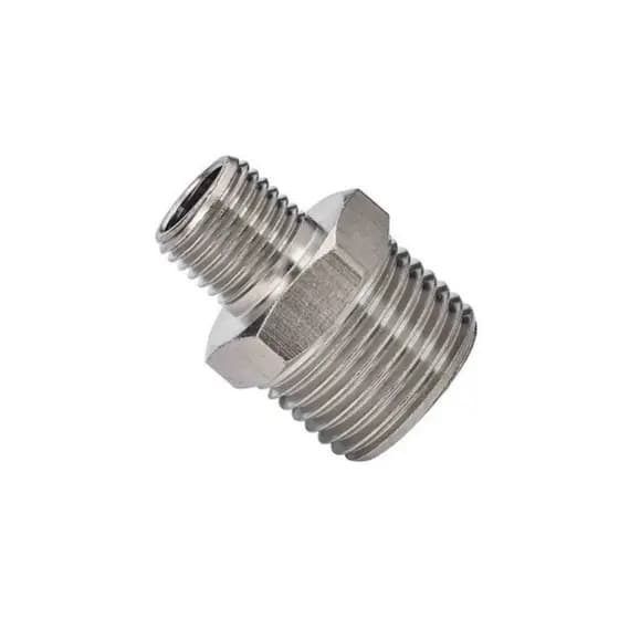 Niple Rosca 1/2 X 1/4 Aço - Hidraflux