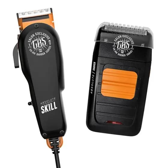 GA.MA ITALY Kit GBS Máquina de corte Skill e Barbeador Shaver