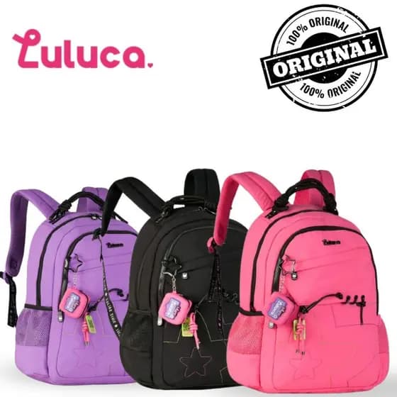Mochila de Costas Oficial Luluca – 17,5″ | LU27030