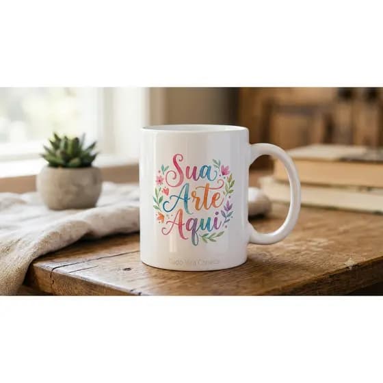 Caneca com Sua Arte ou Foto