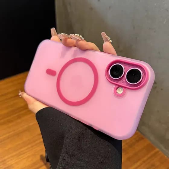 Capinha iPhone 16 Pro Max 16 Plus Magnética Telefone