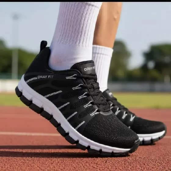 Sapato Feminino Esportivo Casual Solado Leve Palmilha Confortavel Respiravel Academia Trabalho Treino Passeio Dia a Dia