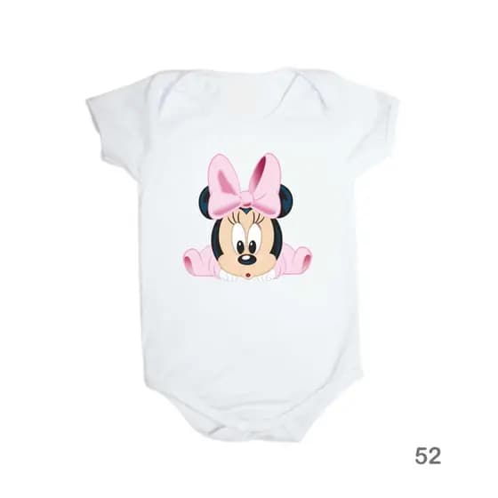 Body Bori de Bebê Minnie Baby Mickey