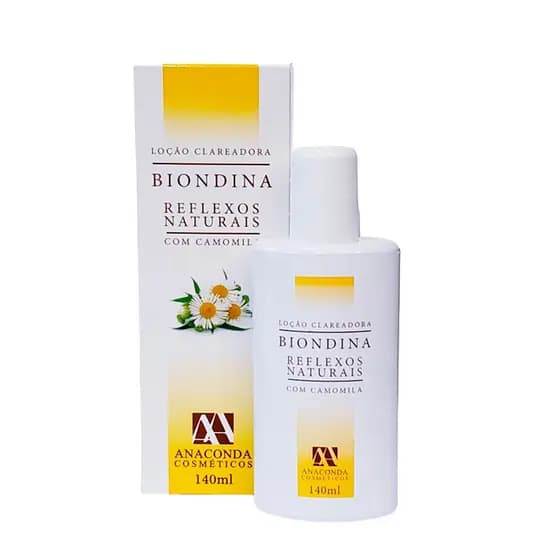 Refil Loção Clareadora Biondina Reflexos Naturais Anaconda 140ml