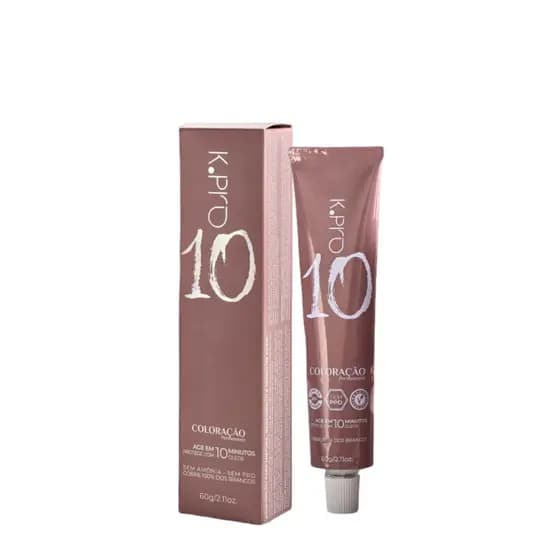 Coloração K Pró 10 Minutos - Sem Amônia, Ppd Vegana 60g