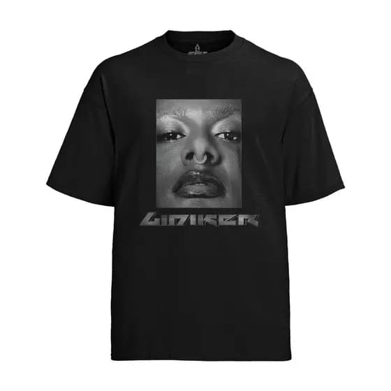 Camiseta Algodão Unissex Tshirt Cantora Liniker 03