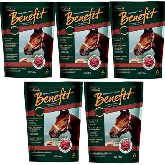 Benefit Petisco de Cavalo 450g 5 Unid - ENVIO IMEDIATO