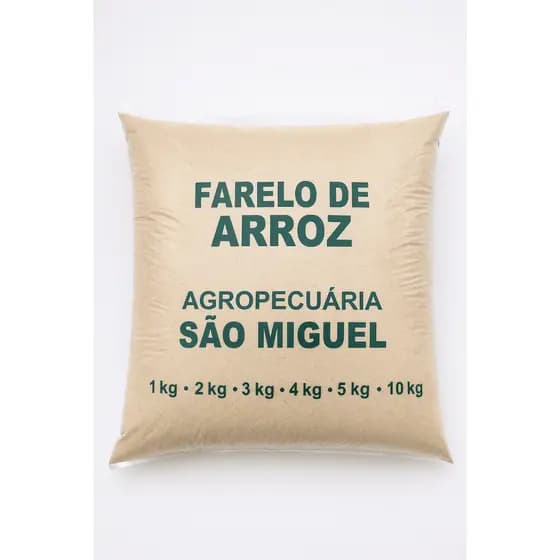 Farelo de Arroz Agranel Ideal Para Ceva e Massa de Pesca - ENVIO IMEDIATO