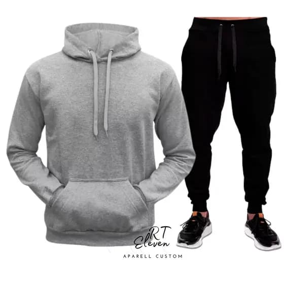Conjunto Moletom Unissex Liso diversas cores Abrigo Inverno 2024 Lançamento Blusa + calça Liso