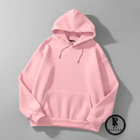Moletom Canguru Feminino Casaco Blusa de frio Lisa Canguru com bolso e capuz Diversas cores