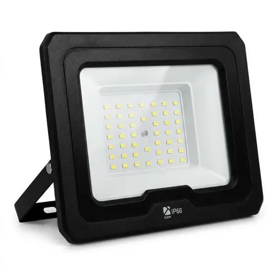 Refletor Led Bivolt 100W Holofote IP66 6500K Econômico Super Branco