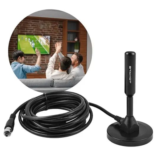 Antena Digital Interna Externa Estável Resistente Sol Chuva