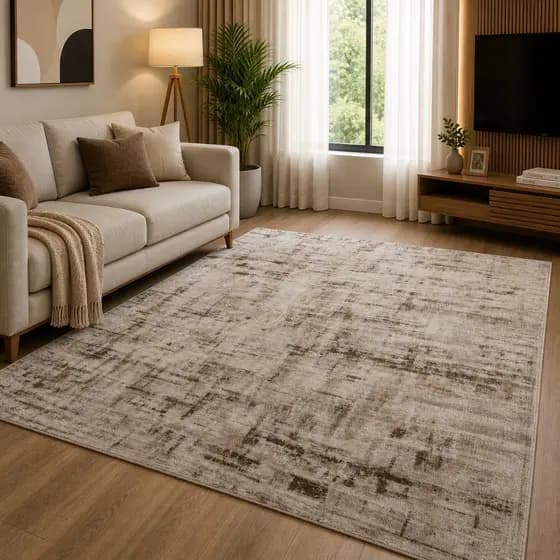 Tapete Antiderrapante de Sala Quarto Escritório Grande Decoração Elegante Jacquard