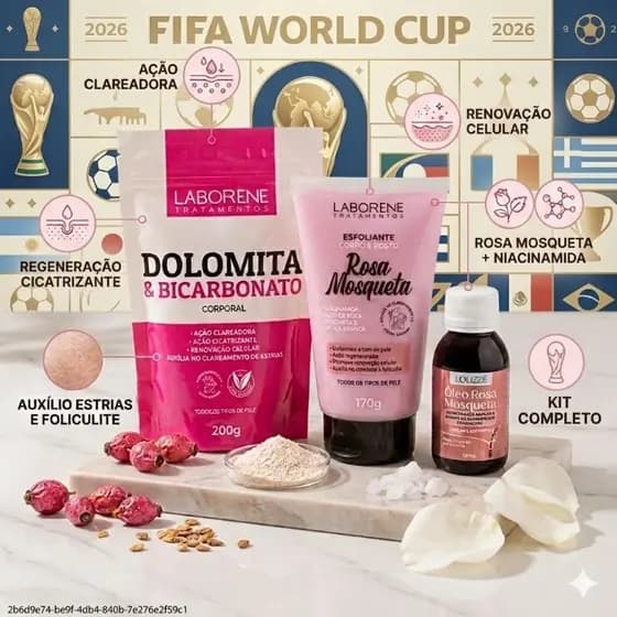 KIT CLAREADOR & CICATRIZANTE CORPORAL - Laborene