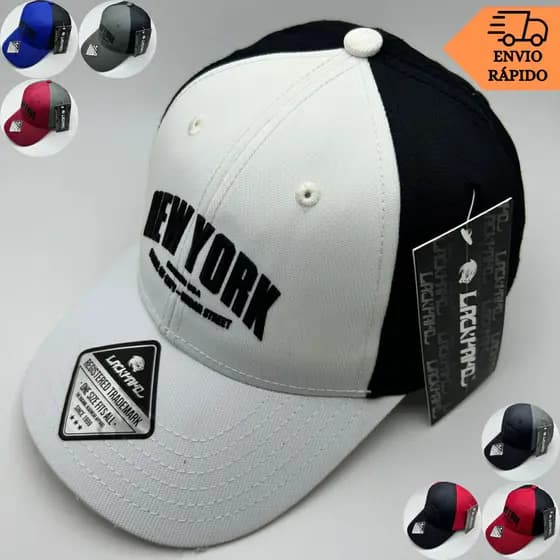 Boné Aba Curva Lackpard Original Regulagem Velcro Unissex JF-S123