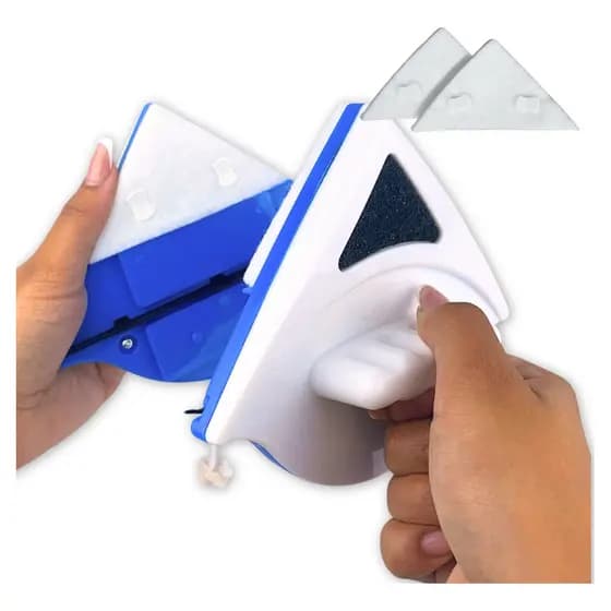 Limpa Vidros Rodo Ímã Magnético Dupla Face Super Forte Janela Alto Alcance Profissional