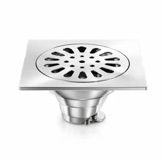 Ralo de Piso Moderno Anti Odor e Insetos Elimina Mau Cheiros 10x10