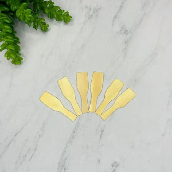 Pazinha de Madeira sorvete/açaí/molho 6cm - 2.000un