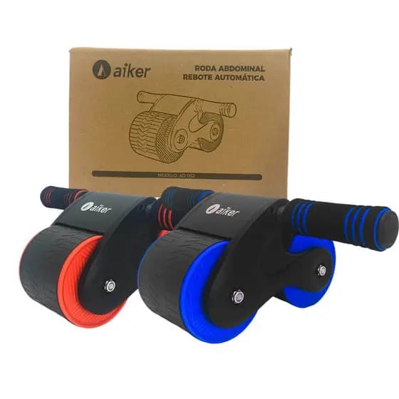 Roda Abdominal Dupla Lombar Grossa Musculação Profissional