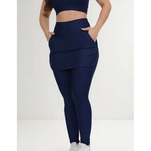 Legging Leg Saia Fitness Academia Feminina