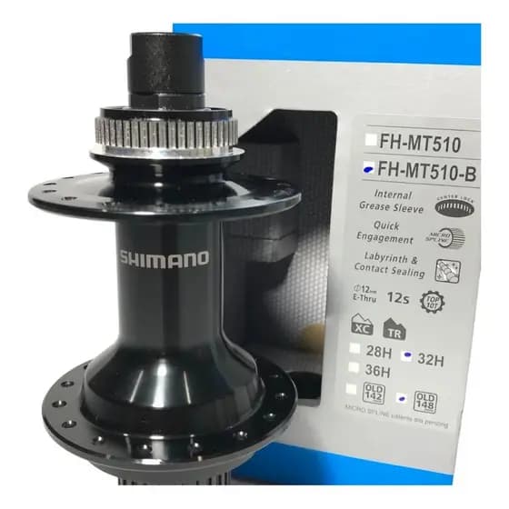 Cubo Traseiro Shimano Micro Spline FH-MT510 B 32F 12 v