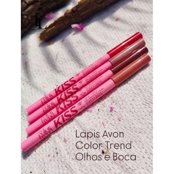 lapis olhos e boca color trend kiss avon