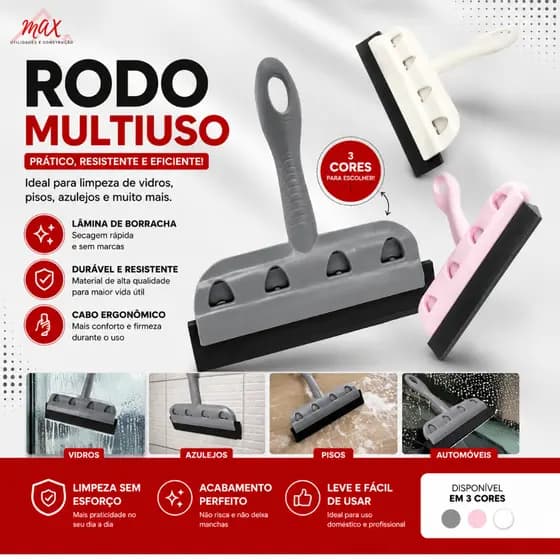 Rodinho de Pia Cozinha Rodo Seca Pia