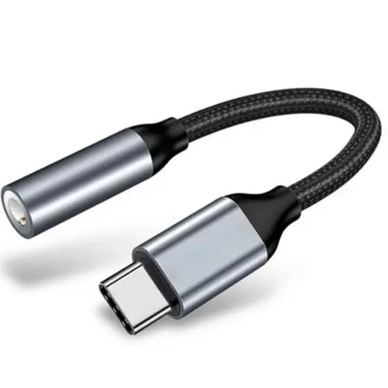 Dac Adaptador Tipo C Para P2 3.5mm Compatível Com Samsung /Xiaomi /Motorola