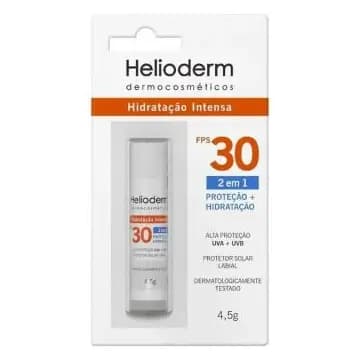 Protetor Solar Labial Helioderm Suncare FPS 30 Alta Proteção