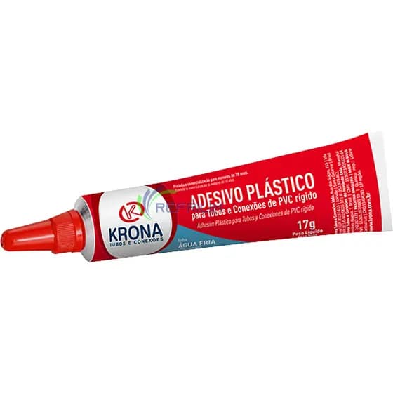 Cola Adesivo Bisnaga Pvc 17g Tubos E Conexões KRONA