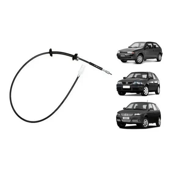 Cabo Do Velocímetro Vw Gol Parati Bola G2 Cht 1.0 1.6 - 1 Bico 1995 96 97 - Painel