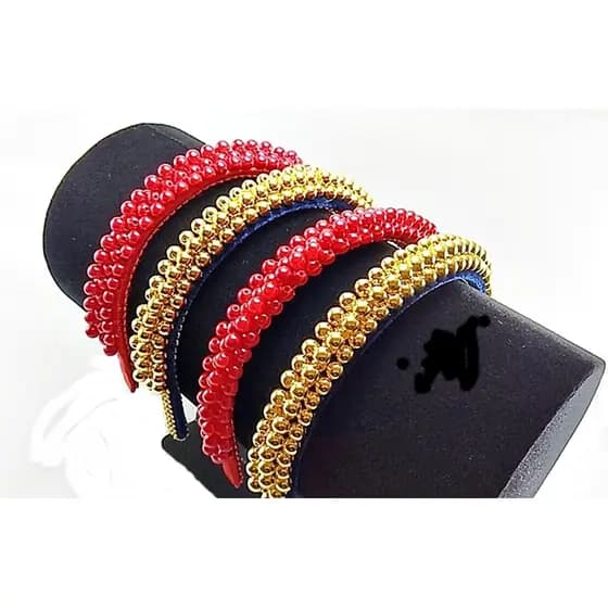 Tiara de pérola luxo - Ref. LUXO900/0126a