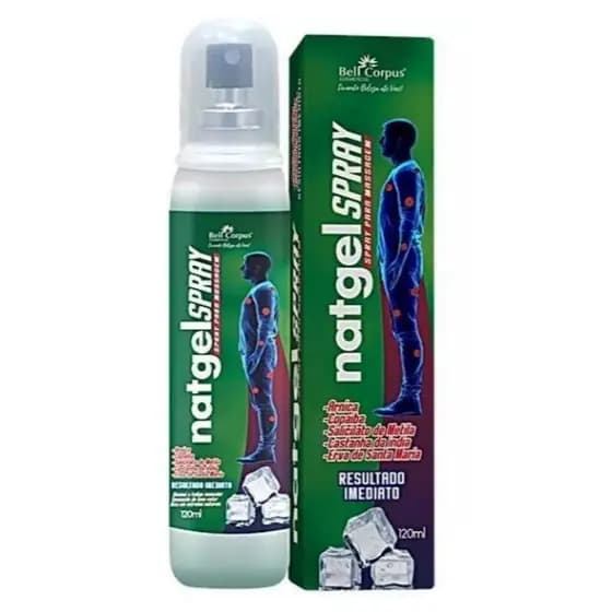 Kit Natgel Spray e Natgel Massageador 120ml