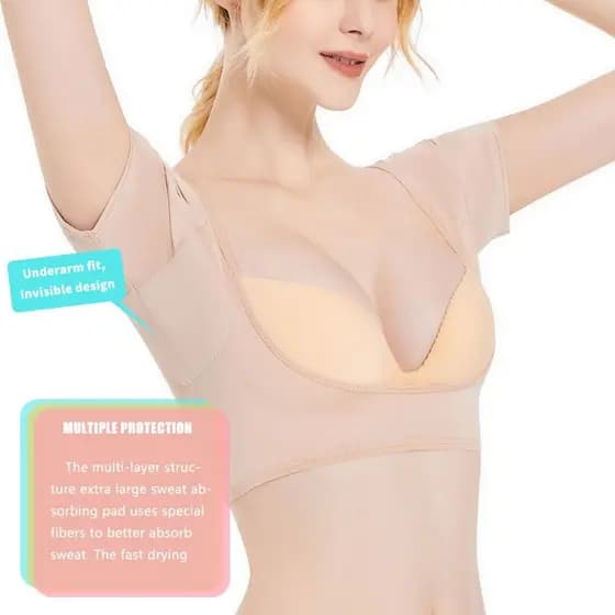 Camiseta Lavável Almofadas De Suor Em Forma De perfume Feminino Absorvente Para Axilas Protetores Reutilizáveis Desodorante