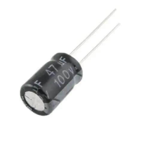 10 Capacitor 47x100 Para Driver Corneta 47Uf 100V