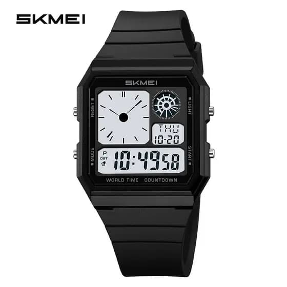 SKMEI 2347 LED Militar Impermeável Chrono Homem Relógio Digital Relógio Desportivo Homem Data