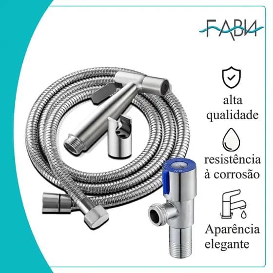 Kit de Ducha Higiênica Para Banheiro Completa Com núcleo da válvula de cobre 1/2 polegada