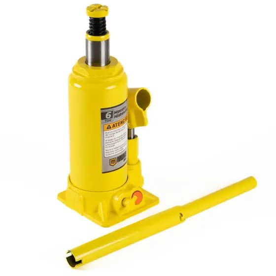 Macaco Hidráulico Tipo Garrafa 6 Toneladas Muke Tools