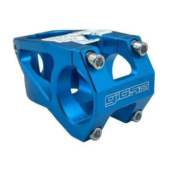 Suporte Guidão Mesa Gios Bike Ahead Set 31.8 Azul