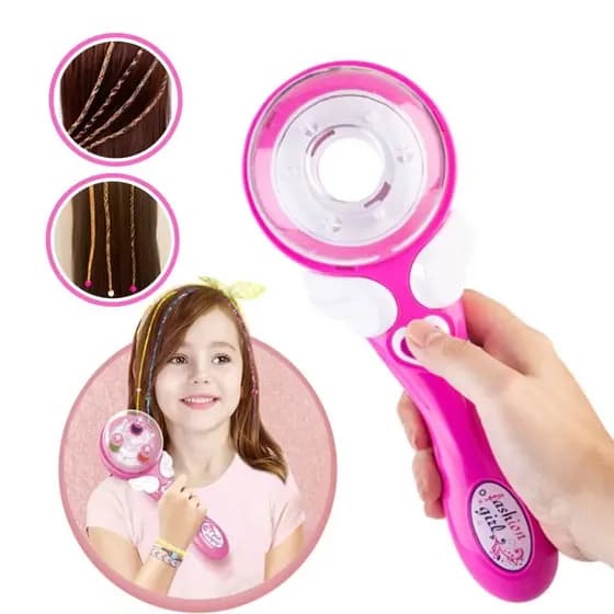 Brinquedo Trança Tererê Máquina de fazer trança infantil