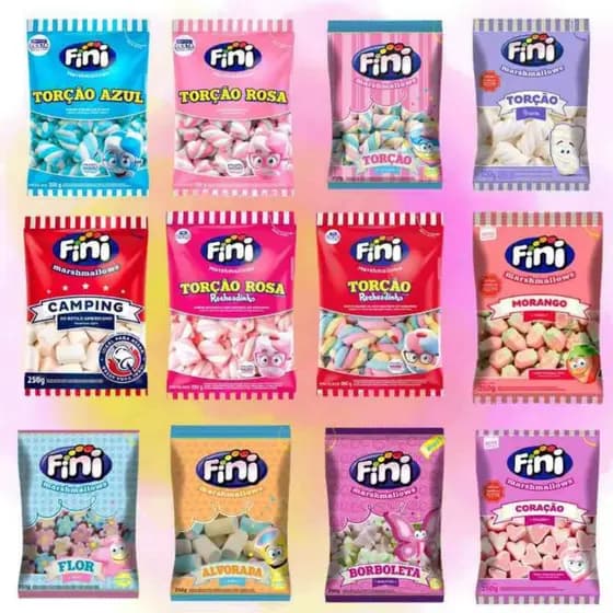 Fini Marshmallow Sabores 250 grs