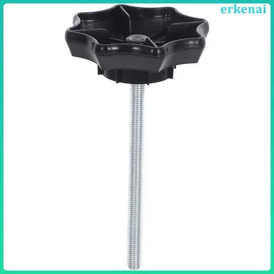 🖼️ 1 Parafuso Durável Para Fixação De Pneu Sobressalente Em Plástico Preto Para Instrumentos