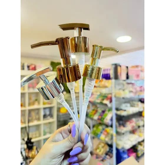 2 Válvulas Pump Super Luxo (28/410) - Sabonete Liquido Hidratante Álcool Gel