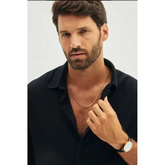 Corrente Masculina Grumet Dourado de Aço Inoxidável-Original Saint Germain