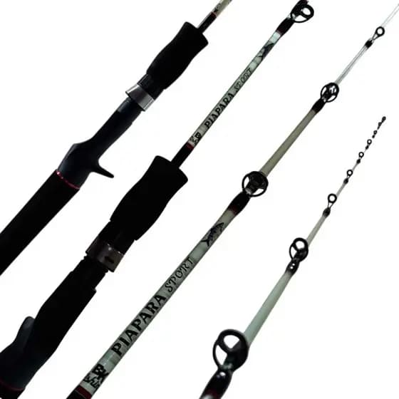Vara Pesca Piapara Sport Gel Inteiriça 1,20mt. ( Ponta Fina Flexível Para Pesca Piapara e Piau )