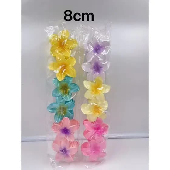 Kits Ate 12 Peças Grampos piranha De Cabelo Flor De Feriado De Praia Barrettes