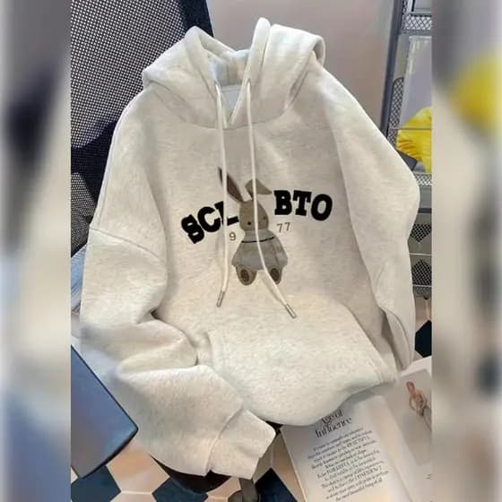Moletom Algodão Confortável BLC BTO Desenho Estampado Premium