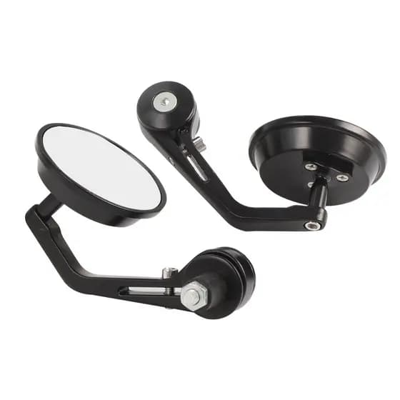 Espelho Retrovisor Cafe Racer Ponta Guidão Lente Incolor