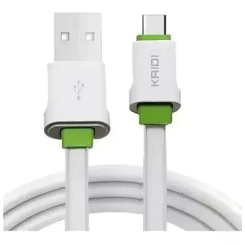 Cabo Carregador Kaidi 3 Metros Micro Usb V8 Carga Veloz Cor Branco
